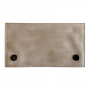 Champ Feinschnitt-Tasche Kunstleder BEIGE 16 x 9 cm