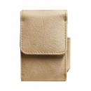 JAM Zigarettenetui Kunstleder Beige 20er Packung