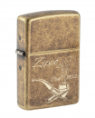 Zippo Pipe Antique Brass